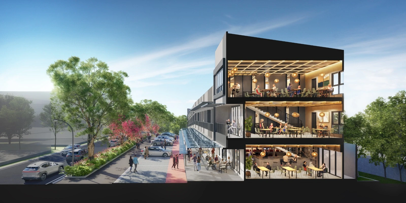 Tipe Bangunan Tropical Contemporary